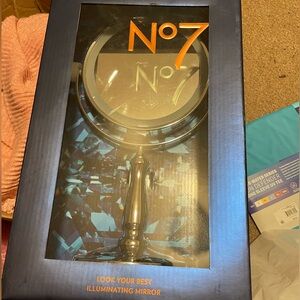 No 7 Lighted Makeup Mirror with 5X Magnification